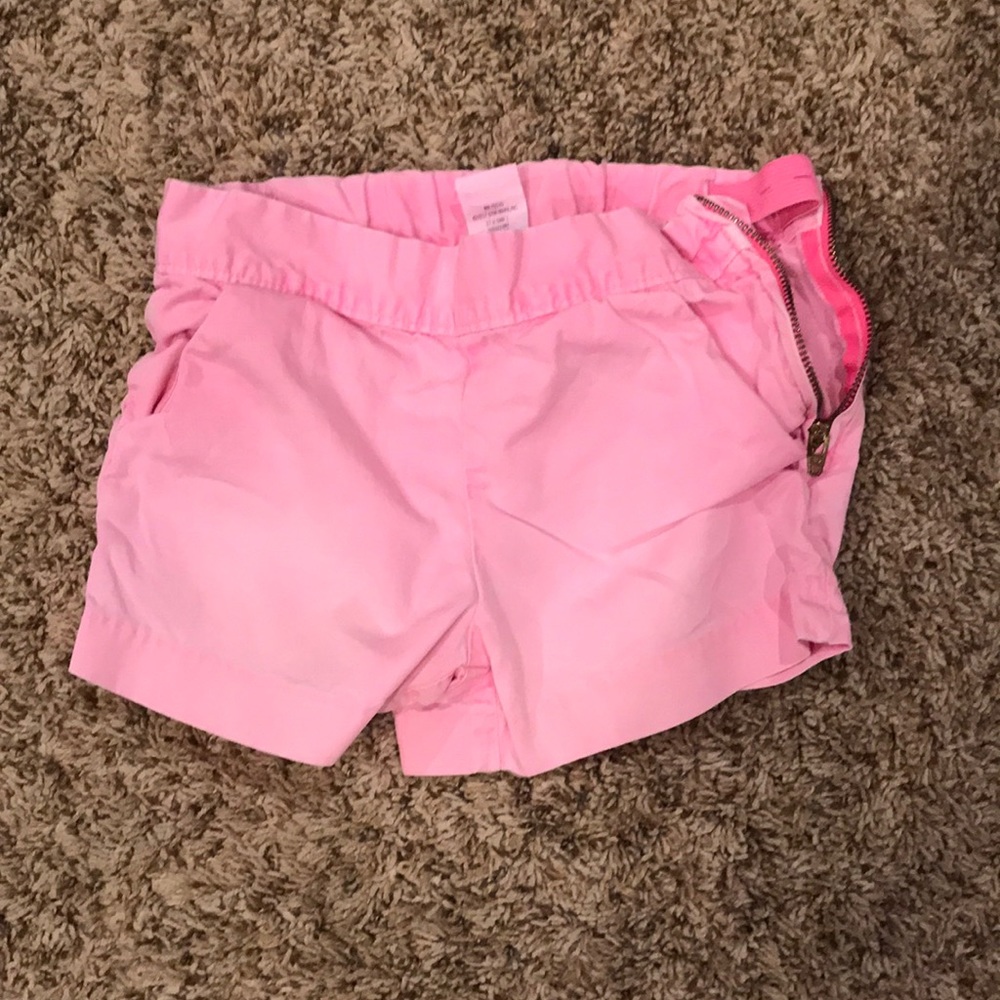 Janie & Jack Size 5 adjustable shorts. Pink.